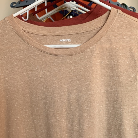 Set of 4 Sonoma Long Sleeve Tee Shirts - Picture 3 of 16